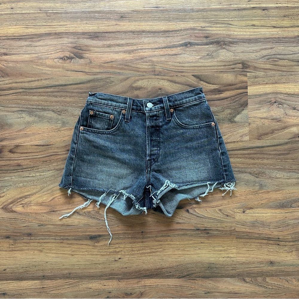 Levi’s Black 501 Original Jean Shorts